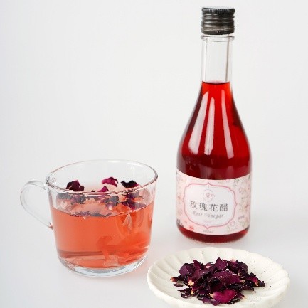 玫瑰花醋-心心玫瑰園