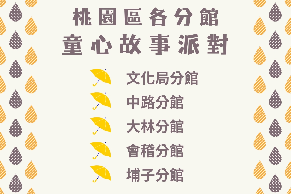 【桃園說故事】115年01月桃園區童心故事派對