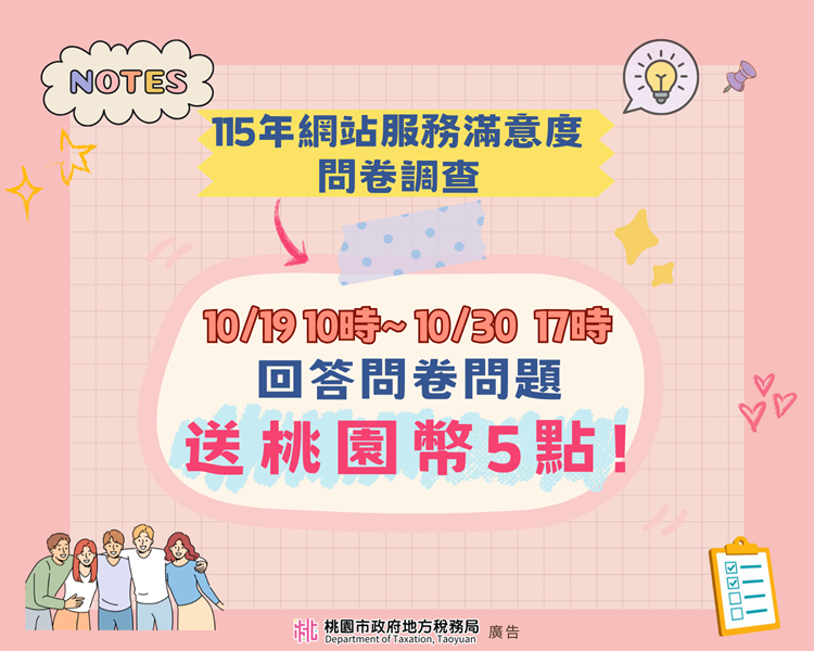 115年網站服務滿意度問卷調查